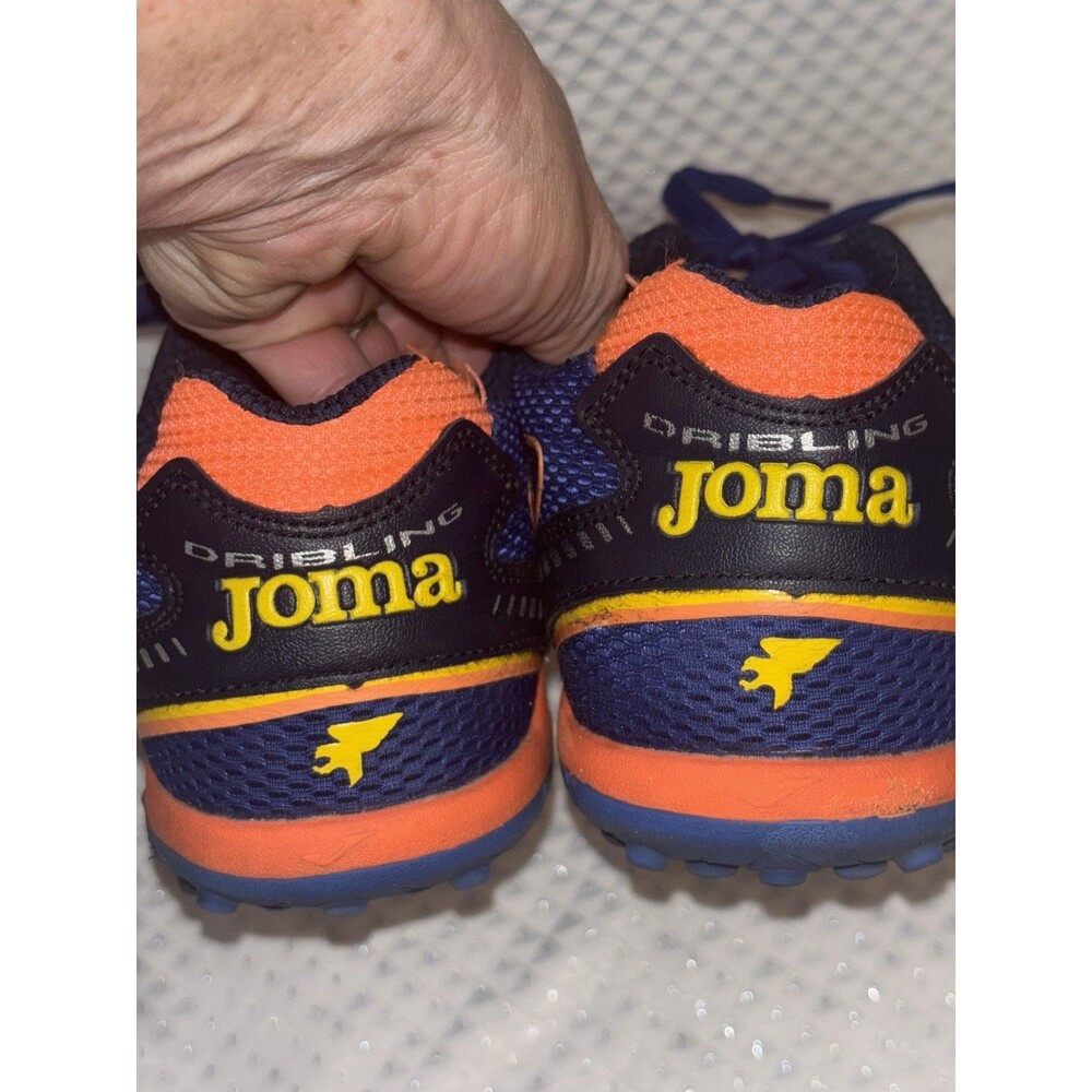 Joma Dribling mens Sz 10 Blue and orange